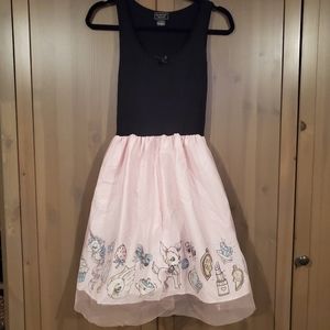 Pastel Goth Kawaii Skater Dress